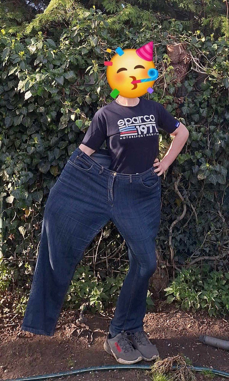 Naše klientka za rok zhubla 70 kg.