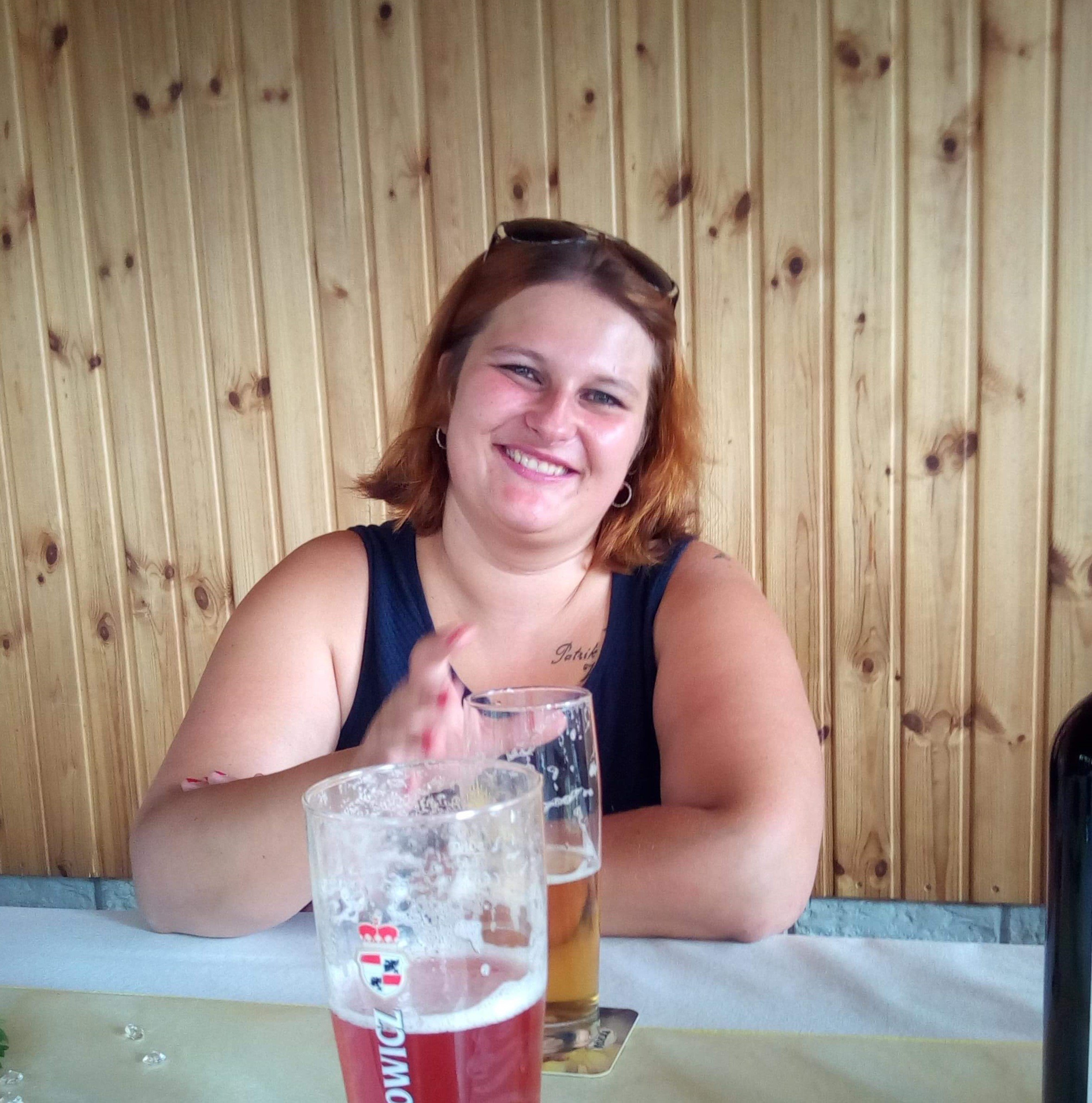 Paní Tereza před plikací žaludku