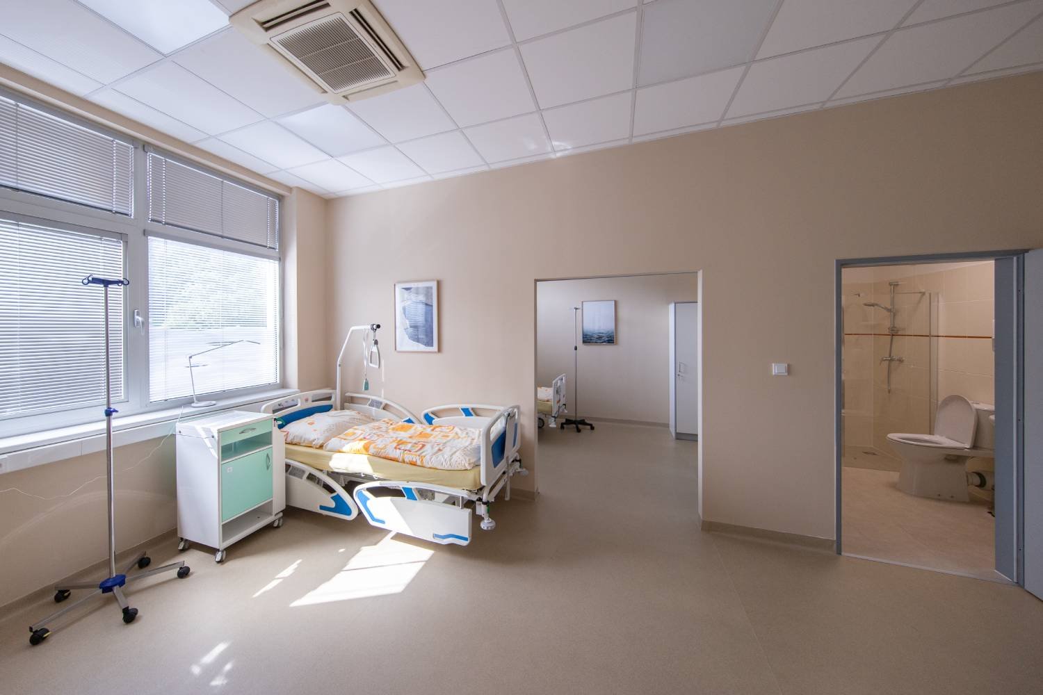 OB Klinika - Pacientské pokoje OB Klinika - Pacientské pokoje